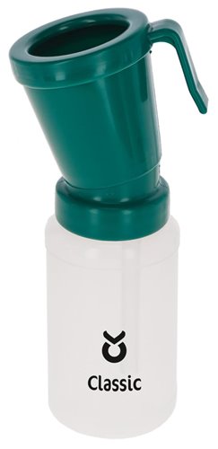 Kubek do dezynfekcji strzyków powrotny zielony