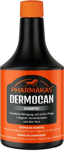 Szampon dla konia Dermocan, oczyszczająccy, 500 ml, Pharmakas Horse Fi
