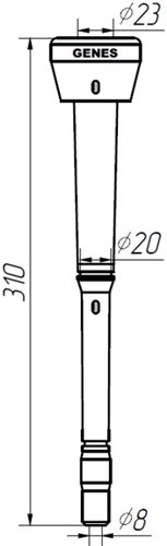 Guma strzykowa ósemka 8 silikon typ alfa laval