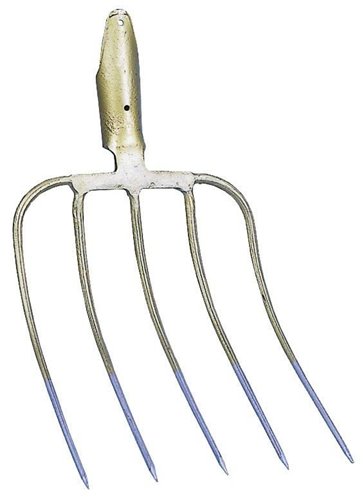 Widły z pięcioma zębami 5 zębów 31 x 24 cm