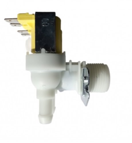 Elektrozawór dwudrożny 90 stopni 24V 10,5mm AC