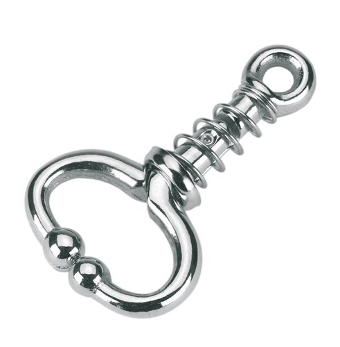 Uchwyt nosowy dla byka, 11 cm, ze sprężyną