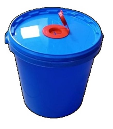 Wiaderko, pojemnik na ręczniki papierowe, z pokrywą