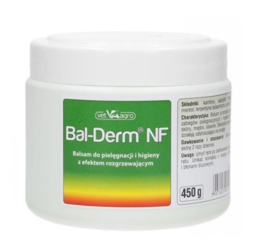 Balsam do pielęgnacji i higieny z efektem rozgrzewającym Bal-derm 450m