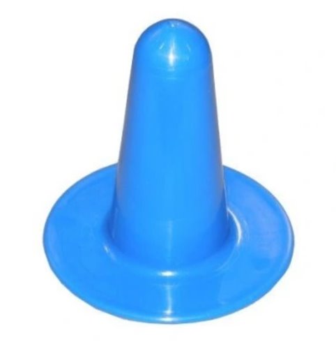 Zatyczka gumy strzykowej niebieska