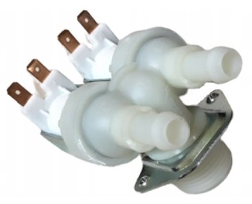 Elektrozawór dwudrożny 90 stopni 230V 15mm