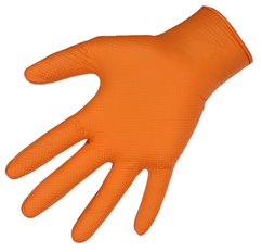 Rękawice nitrylowe X-GRIP 50szt 240mm Kerbl rozm.M
