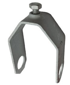 Uchwyt instalacyjny rur ocynk 1/2" x 1"